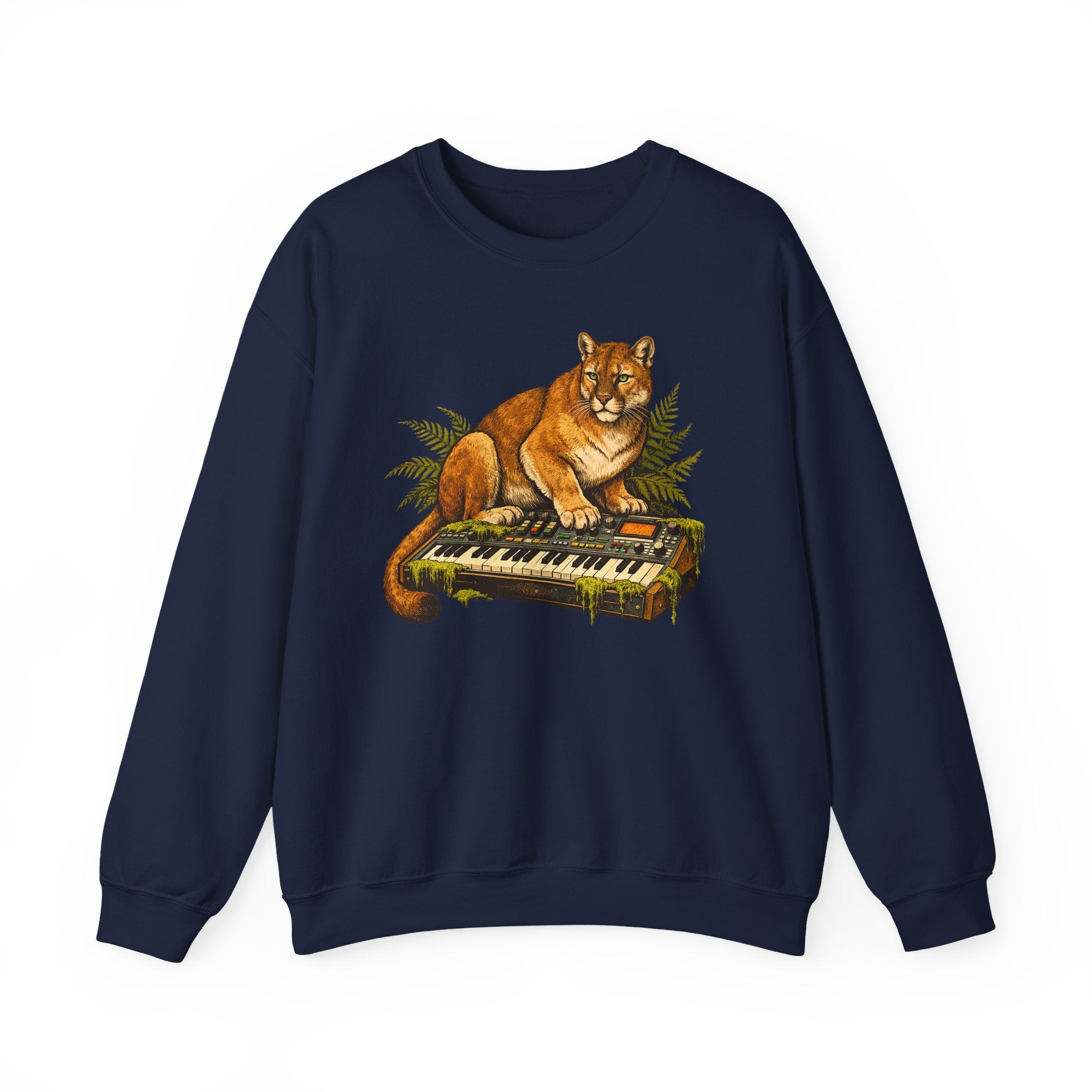 Cougar Synth Sweatshirt | Pacific Northwest Creature