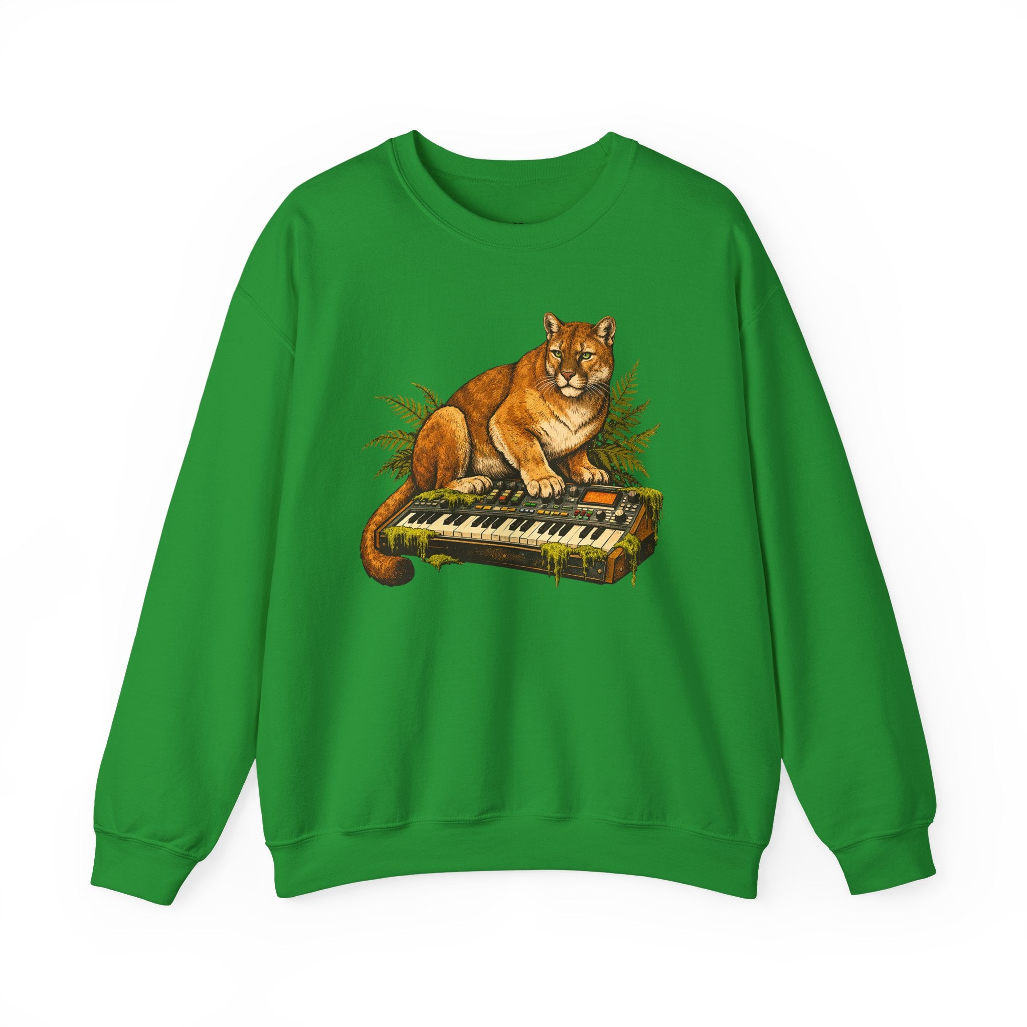 Cougar Synth Sweatshirt | Pacific Northwest Creature