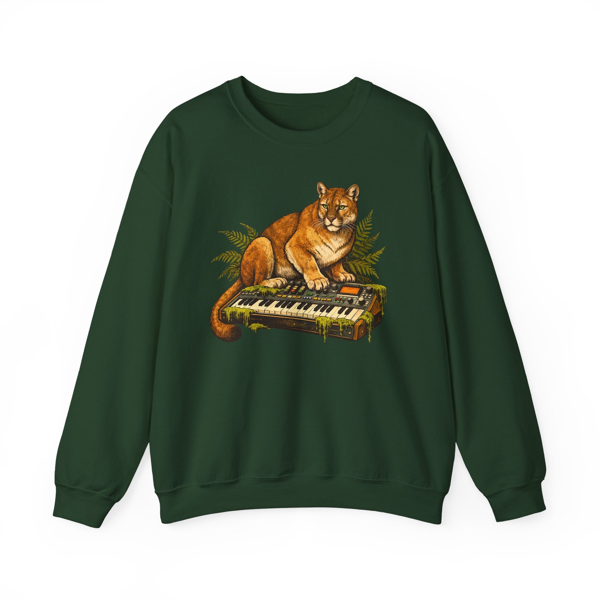 Cougar Synth Sweatshirt | Pacific Northwest Creature