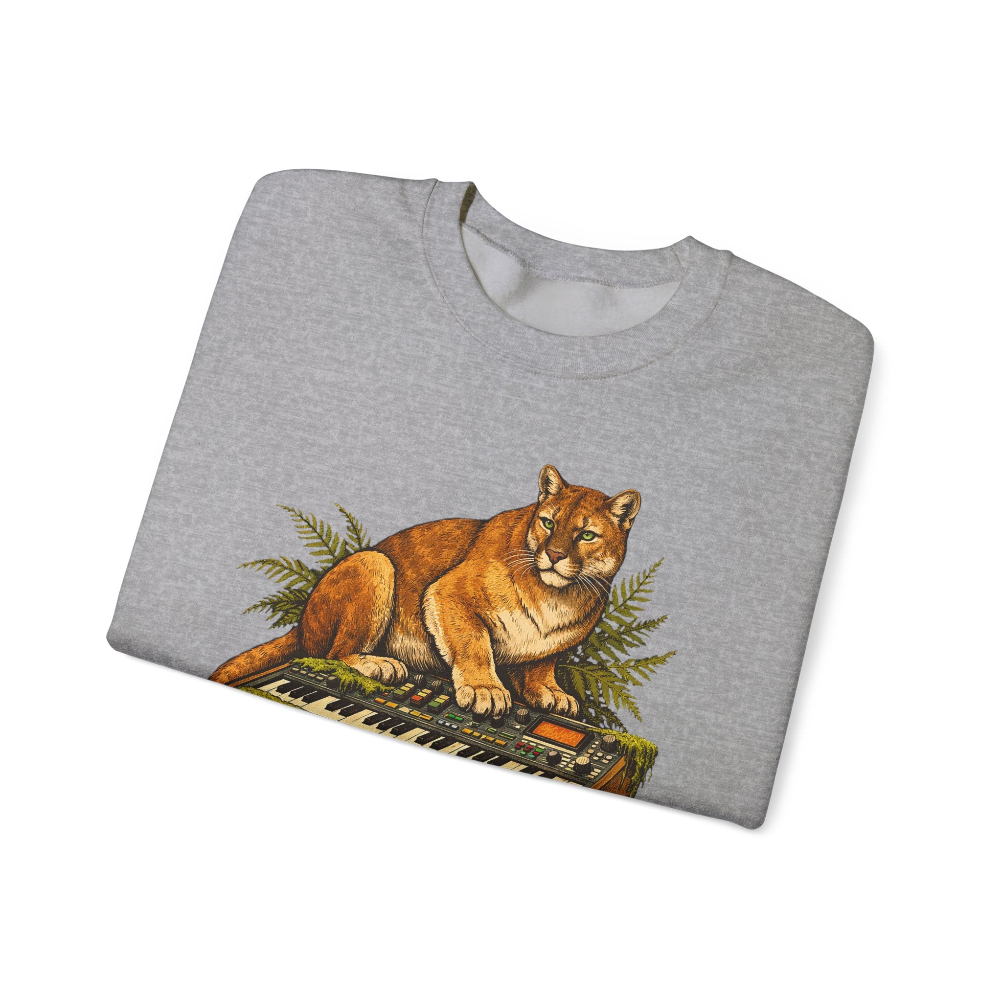 Cougar Synth Sweatshirt | Pacific Northwest Creature