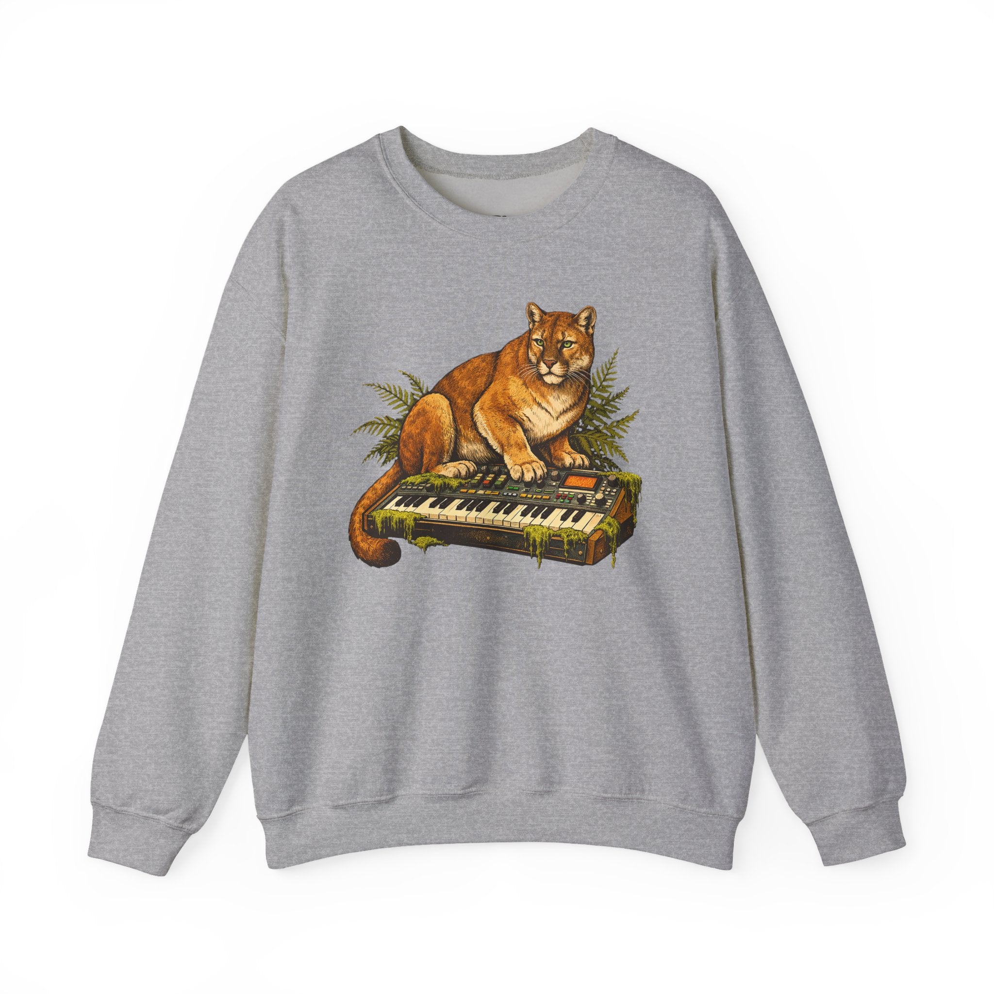 Cougar Synth Sweatshirt | Pacific Northwest Creature